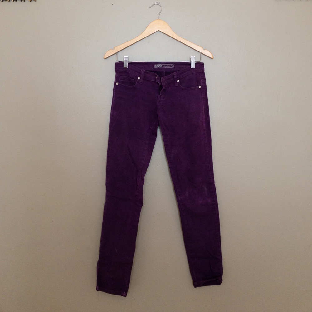 U-51 AUTHENTICATE DENIM vintage purple stretch 👖